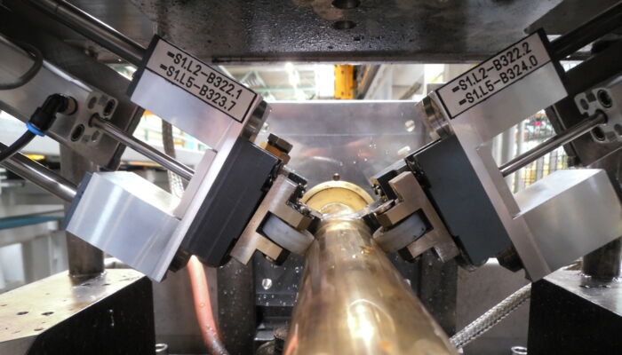 Brass bars testing