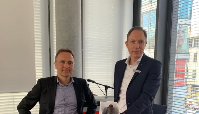 Dr. Erwin Mayr and Dr. Stefan Bill