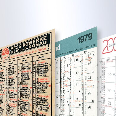 Drei Kalendar
