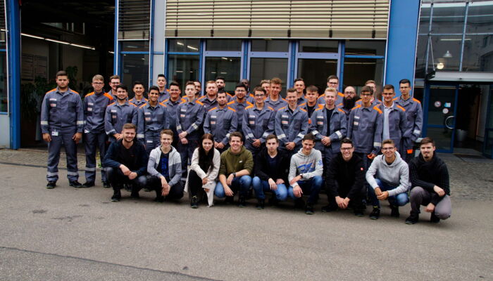 Gruppenbild Auszubildende 2019