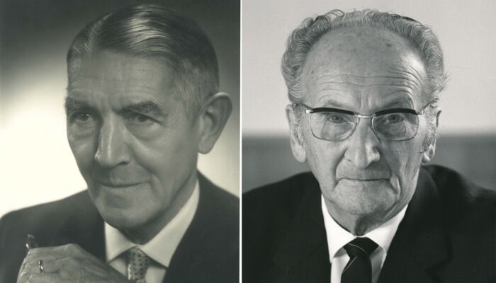 Karl Eychmüller and Dr. Hans Wieland