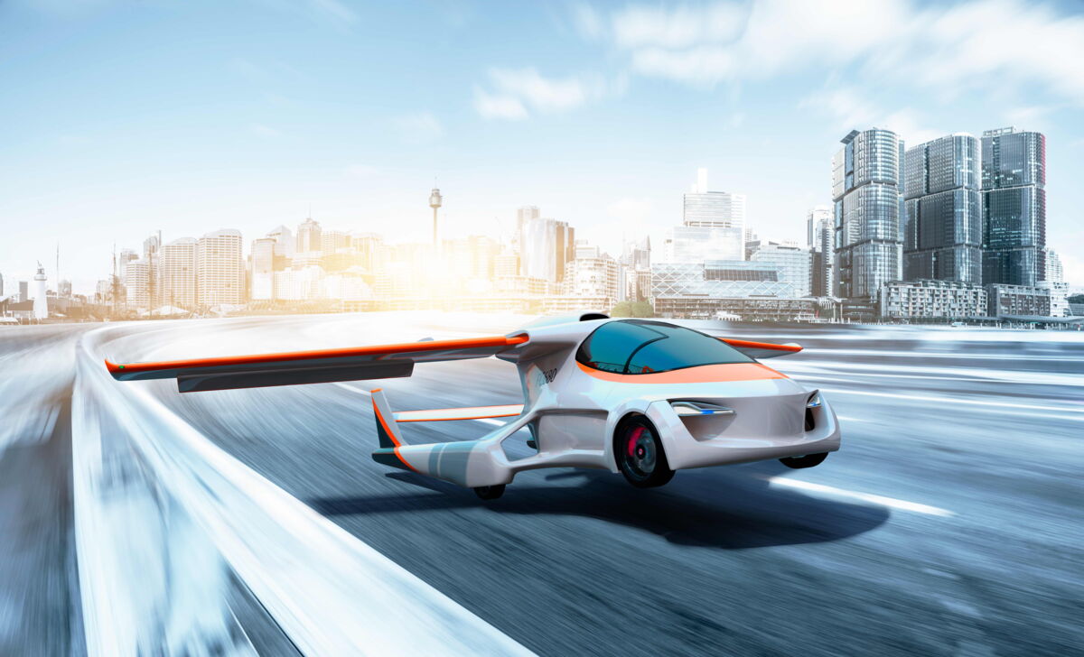 Visualization Flying Car