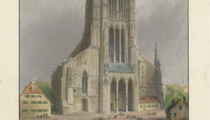 Painting Ulm Minster