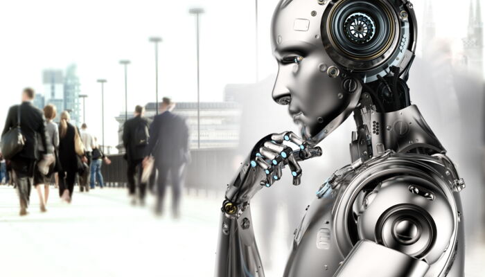 Robot and people