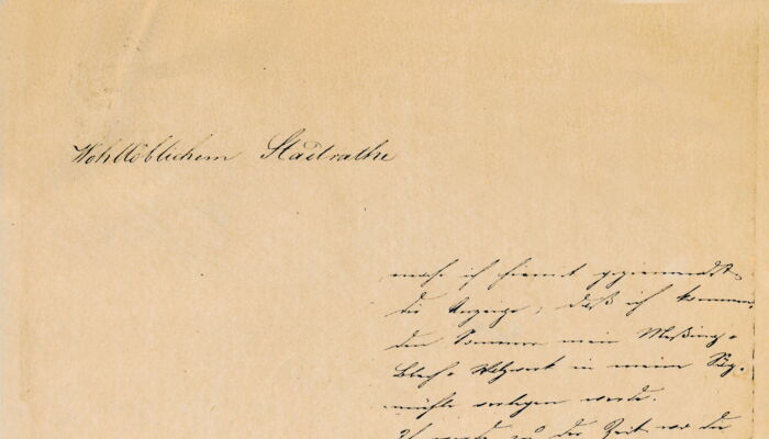 Brief 1831