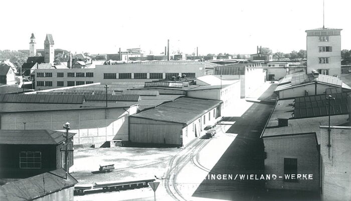 Aerial view Vöhringen factory