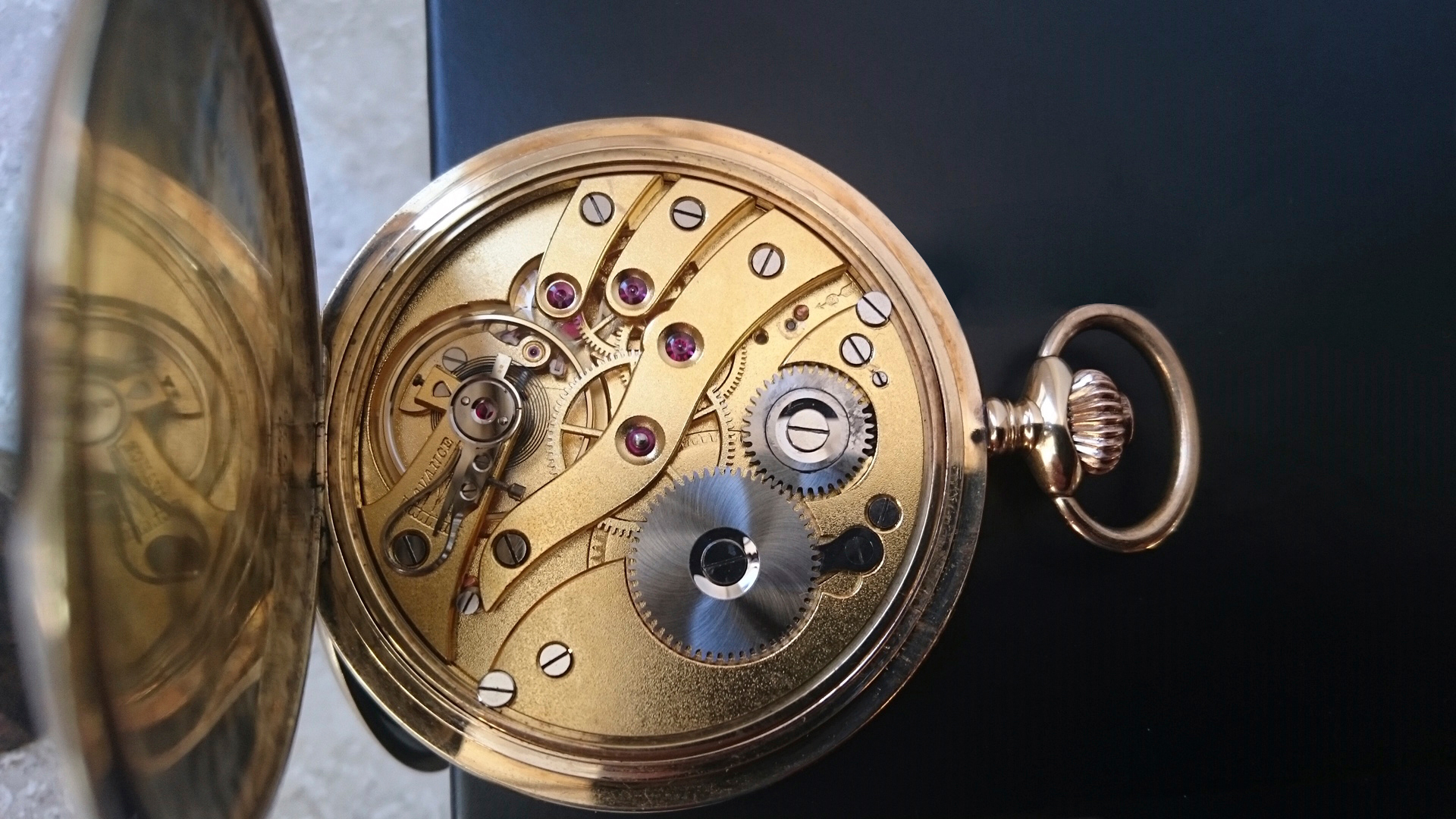 Taschenuhr Feinwerkkunst